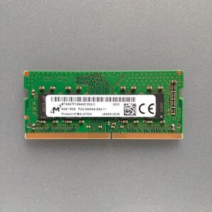 Micron 8GB DDR4-3200 MTA8ATF1G64HZ-3G2J1 SO-DIMM PC4-25600 ノートPC用