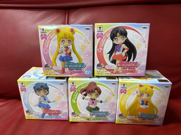 新品!セーラームーン あつめてフィギュア マーズ マーキュリー ヴィーナス他