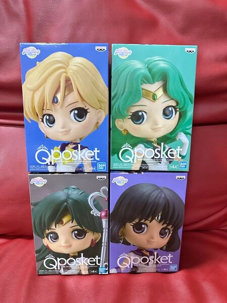 新品未開封!Qposket セーラームーンeternal フィギュア サターン プルート ネプチューン ウラヌス