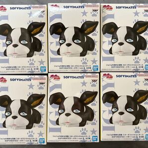ジョジョの奇妙な冒険 スターダストクルセイダース SOFVIMATES〜イギー〜vol.3 6個セット