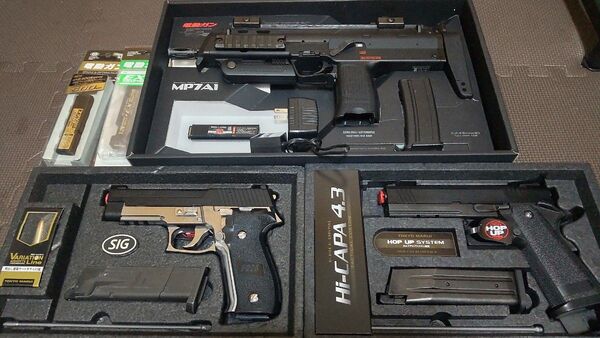 MP7A1 シグ226 ハイキャパ まとめ売り 東京マルイ