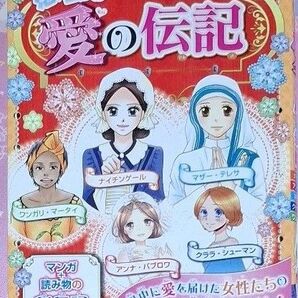 感動がいっぱい! 愛の伝記 ナイチンゲール アンナパブロワ マザーテレサ クララシューマン ワンガリマータイ