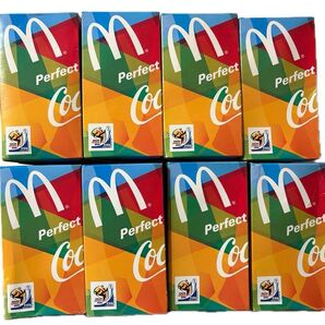 2010 FIFA World Cup マクドナルド×コカ・コーラ コラボ グラス 8個 まとめ売り