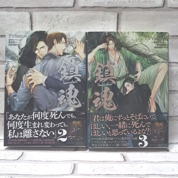 鎮魂 Guardian 2巻 3巻 小説セット (プレアデスプレス) Priest/著 許源源/訳 内野佳織/監訳