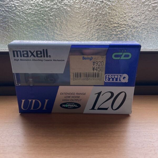 maxell カセットテープ UdⅠ ノーマルポジション 120分