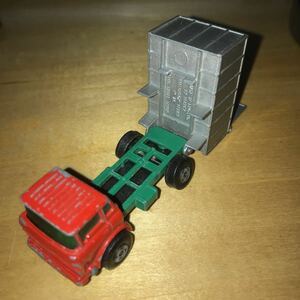 マッチボックスシリーズ　チッパートラック　matchbox series no26 tipper truck イギリス製　1970 昭和45年