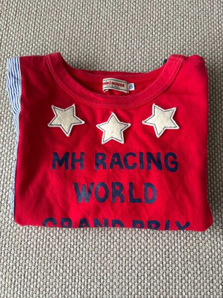 ミキハウス長袖 Tシャツ 120cm 美品