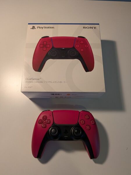 PlayStation5 DualSense ワイヤレスコントローラー (コズミックレッド )