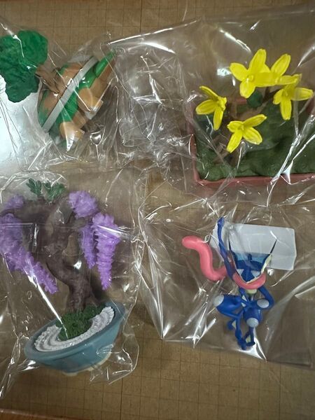 ポケモン リーメント ぽけっとBONSAI3 移りゆく季節とともに 盆栽 ゲッコウガ ドダイトス
