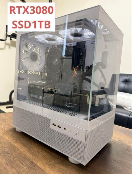 ゲーミングPC RTX3080/Ryzen 7/SSD 1TB