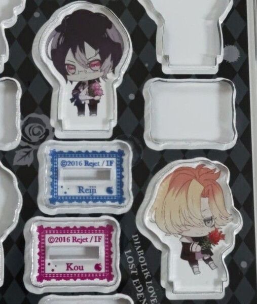 DIABOLIKLOVERS ディアラバ 無神コウ 逆巻レイジ アニメイト特典 アクリルスタンド LOSTEDEN アクスタ