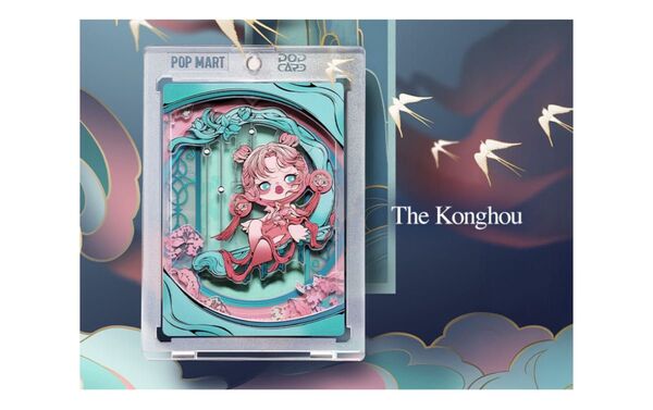 【POPMART ポップマート SKULLPANDA The Mirage アートコレクション カード フィギュア】
