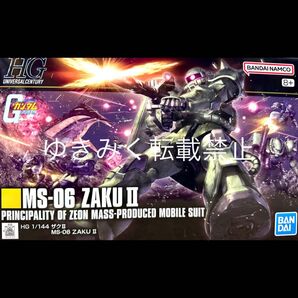 HG 1/144 機動戦士ガンダム ザクⅡ ガンプラ 未組立 HGUC プラモデル ザク ザクⅡ