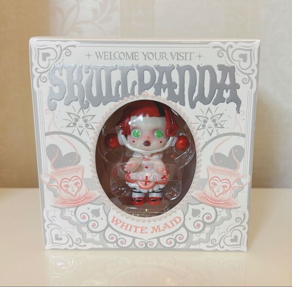 POPMART skullpanda スカルパンダ ホワイトメイド