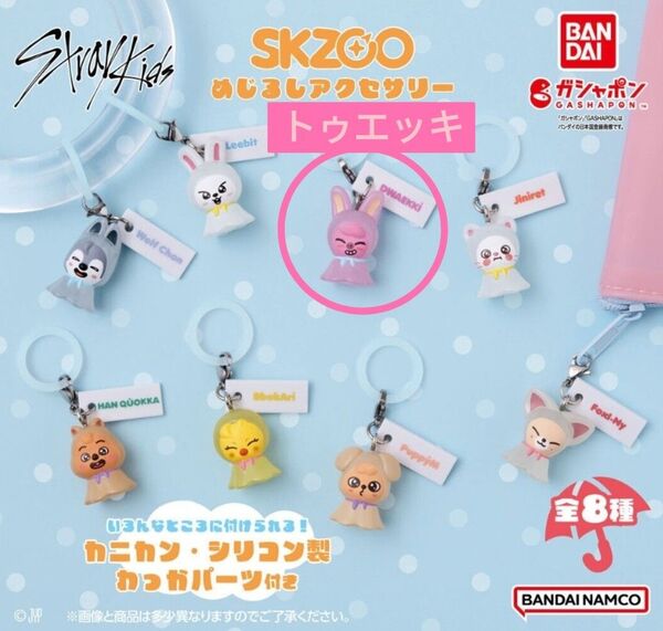 StrayKids skzooガチャ めじるしアクセサリー トゥエッキ チャンビン