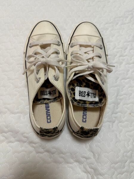 CONVERSE ヒョウ柄 23.0cm