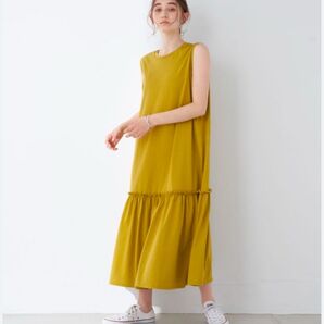 新品未使用 イェッカヴェッカ フリル ティアード ワンピース