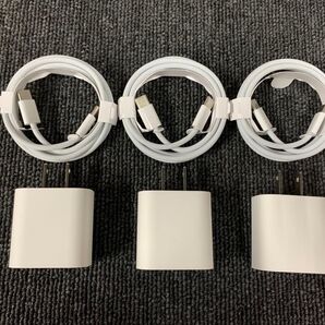 iPhone15,16用高速充電器1mタイプC - Cケーブル付3セット