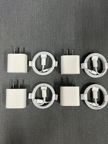 iPhone タイプc ライトニングケーブル1m 20w 急速充電器 セット