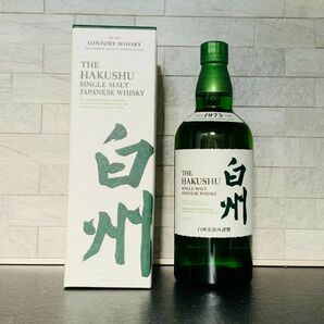 箱付き2本 サントリー シングルモルトウイスキー 白州 700ml