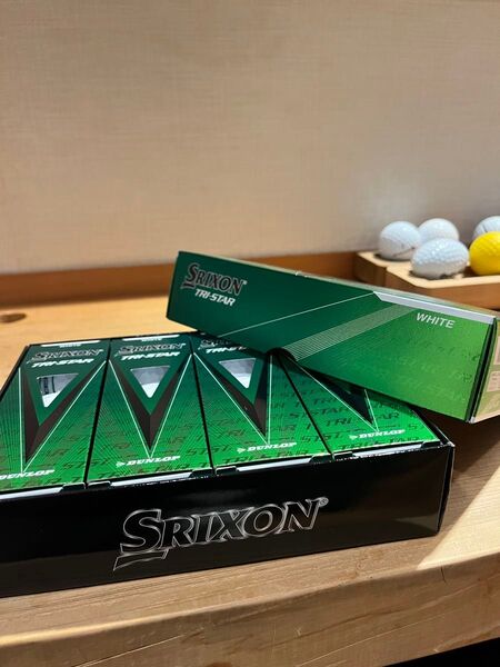 SRIXON TRI-STAR トライスター ゴルフボール 1ダース 新品未開封