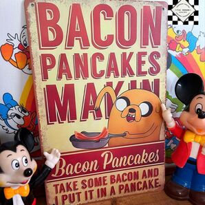 アドベンチャータイム ジェイク アメコミ ブリキ看板 アメリカン雑貨 ガレージ プレート 壁飾り プレート 世田谷ベース