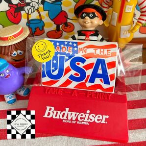 アメリカンステッカー 10枚 アメリカン雑貨 シール ステッカー アメリカンガレージ 世田谷ベース 星条旗 アメリカ国旗 USA