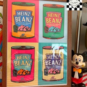 【フレームなし】ハインツ アートポスター アメリカン雑貨 usa アメリカンインテリア ヴィンデージ ハインツビーンズ