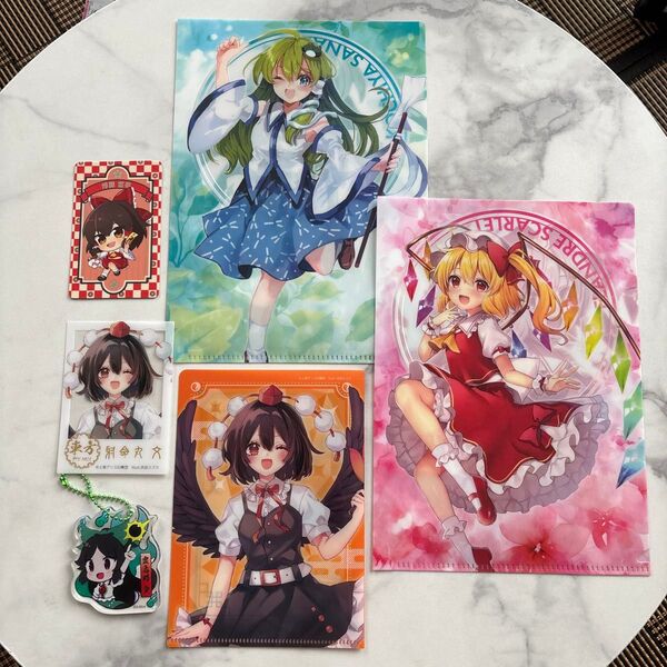 東方ダイソーコラボ 6点セット