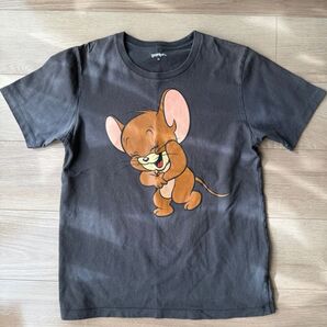 graniph トムとジェリー Tシャツ ブラック系 SS 160センチ相当