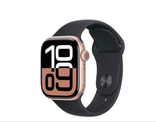 Apple Watch Series 10 42mm GPS 新品 未開封 ローズゴールド アップルウォッチ スポーツバンド