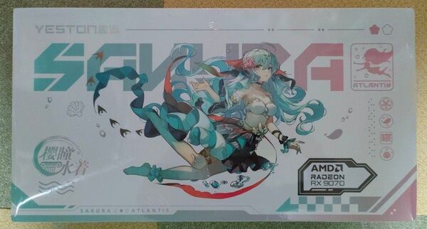 新品 / 未開封品 Yeston Radeon RX9070 16GB ATLANTIS OC