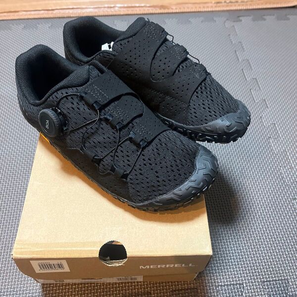 Merrell Vapor Glove 6 BOA 25.5cm ブラック メレル ヴェイパーグローブ ベイパーグローブ ボア 黒