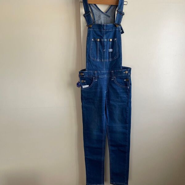 新品★Lee リー ★ストレッチデニムオーバーオール サロペット 定価14,300円 オーバーオール デニム