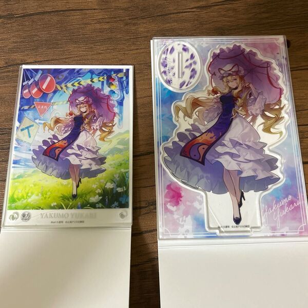 東方Project ダイソー アクリルフィギュア&アクリルボード 八雲紫