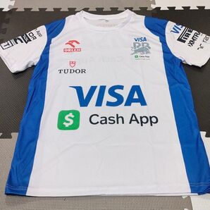 ☆ビザ・キャッシュアップ RB F1チーム Tシャツ 角田裕毅 VISA CASH APP RB レーシングブルズ 応援!☆