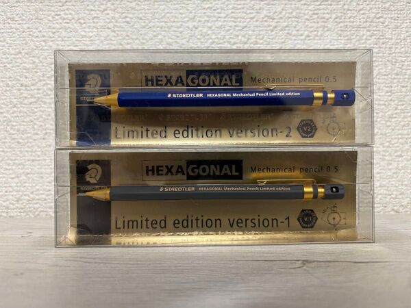 STAEDTLER 製図用シャープペンシル HEXAGONAL 0.5 2本セット