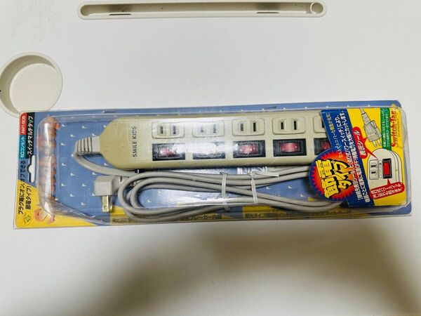 【未使用】旭電機化成 スイッチマルチタップ AMT-605 節電タイプ