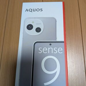 2025.4.6納品書付 AQUOS sense9 ホワイト 8GB/256GB SIMフリー 極美品