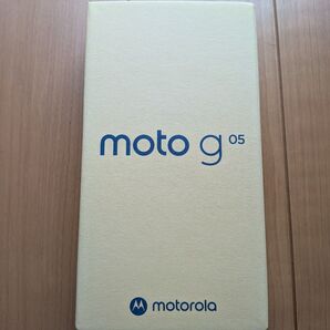 極美品 moto g05 ミスティブルー SIMフリー
