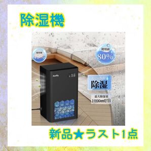 ★新品★大特価★ラスト1点 除湿機 2L 15畳対応 衣類乾燥 省エネ ledライト カビ防止 ブラック