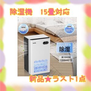 ★新品★大特価★ラスト1点 除湿機 2L 15畳対応 衣類乾燥 省エネ ledライト カビ防止