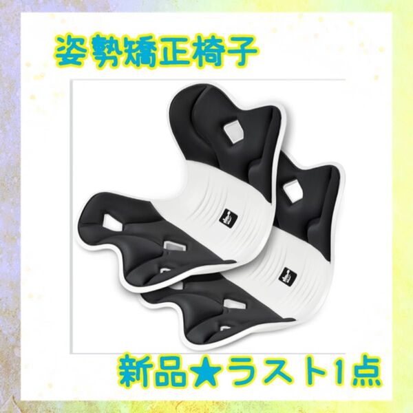 ★新品★大特価★ラスト1点 姿勢サポート 椅子 骨盤から腰をサポート 高反発メモリー綿 腰当て 2個セット