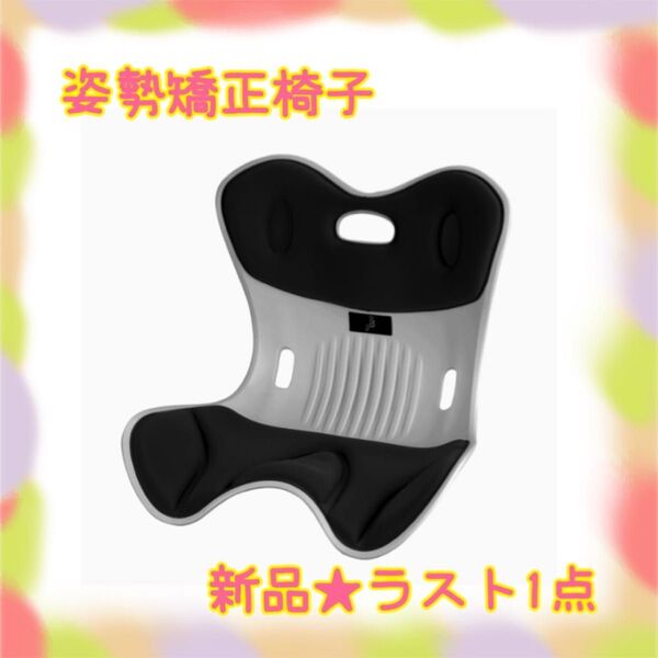 ★新品★大特価★ラスト1点 姿勢矯正椅子 腰痛改善 骨盤サポート 肩こり対策 猫背改善