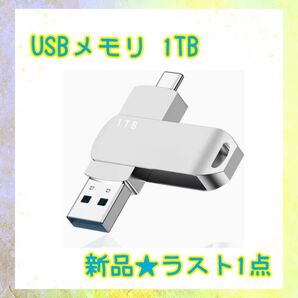 ★新品★大特価★ラスト1点 USBメモリ 1tb フラッシュドライブ 外付けメモリ 防水 防塵