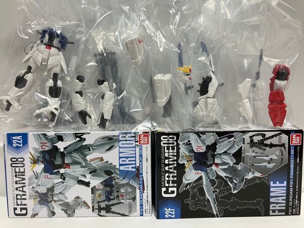 Gフレーム08 ガンダム F91 /アーマーセット+フレームセット 機動戦士ガンダム