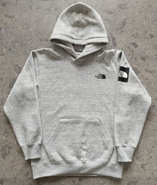 THE NORTH FACE ザノースフェイス スクエアロゴバックプリントパーカー メンズS NT61835