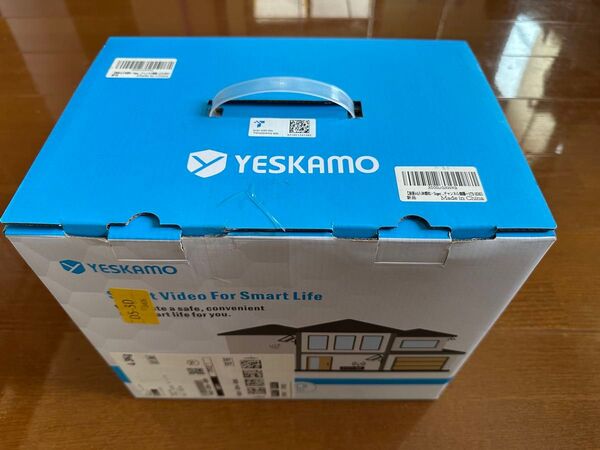 yeskamo 防犯カメラ 本体1台(中古)+カメラ1台(未使用品)