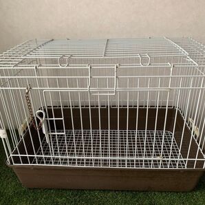 うさぎが上手に飼えるリビングルームM ペットケージ 【すのこ未使用】