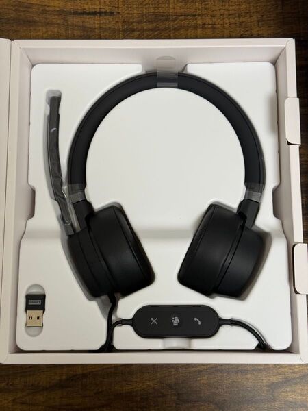 新品 Lenovo Go USB Type-C ANC ヘッドセット